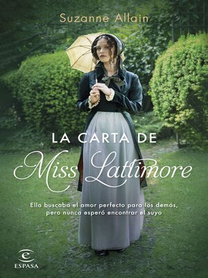 cover image of La carta de Miss Lattimore